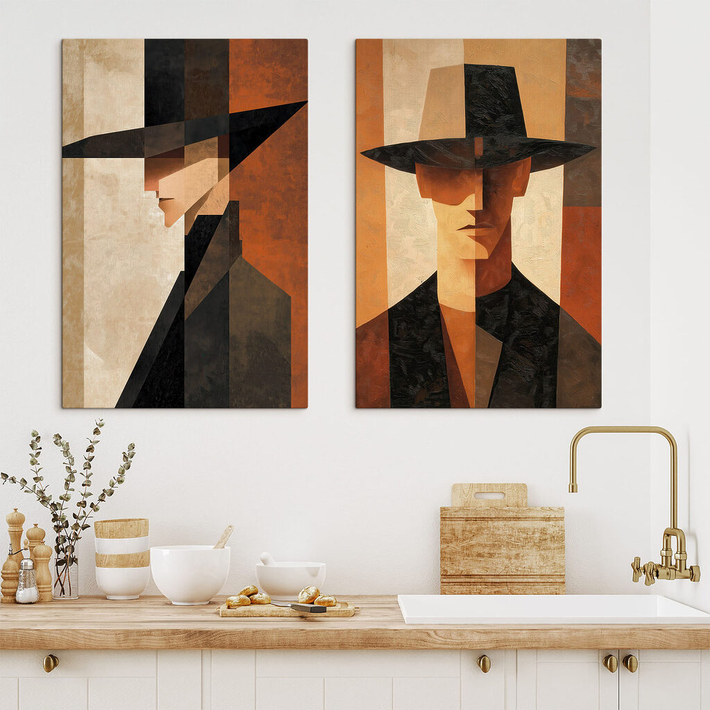 L’homme au chapeau — intérieur 1