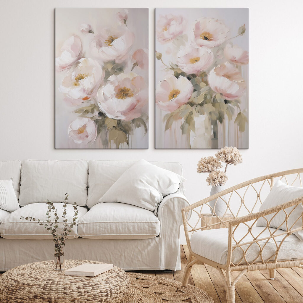 Vase débordant de fleurs — intérieur 2