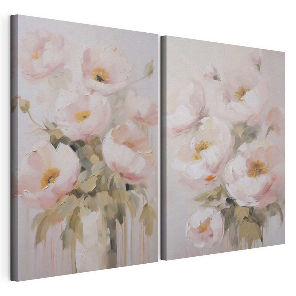 Vase débordant de fleurs — vue du produit