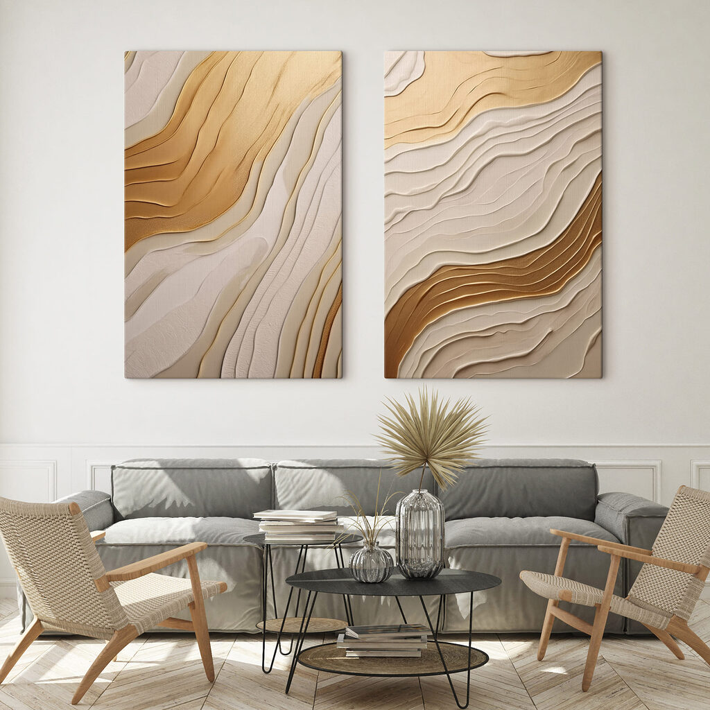 Strates dorées — intérieur 1