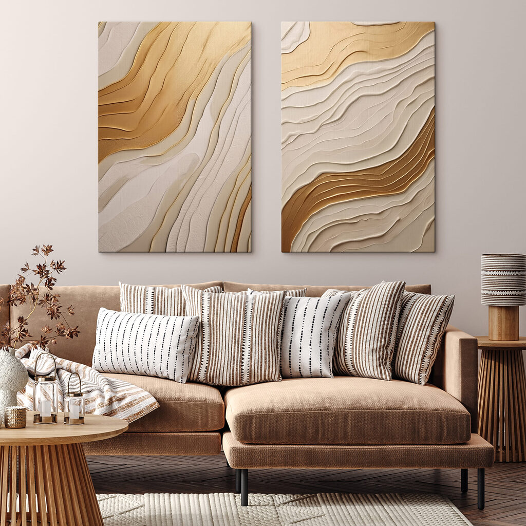 Strates dorées — intérieur 2