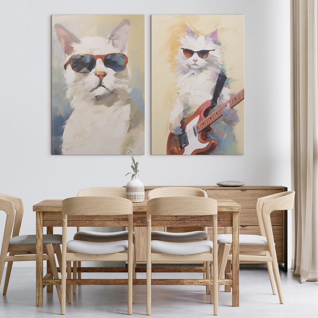 Chat rockeur — intérieur 2