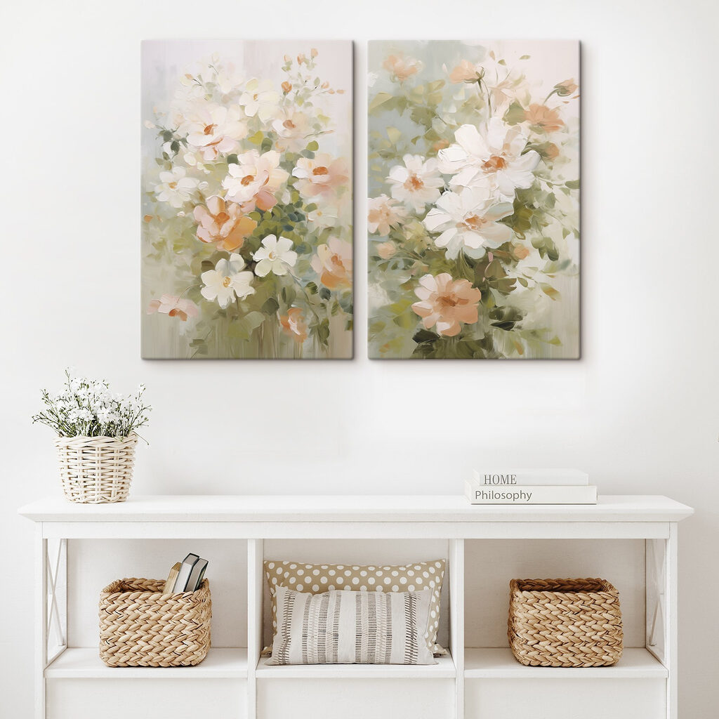Fleurs et feuillage tendre — intérieur 2