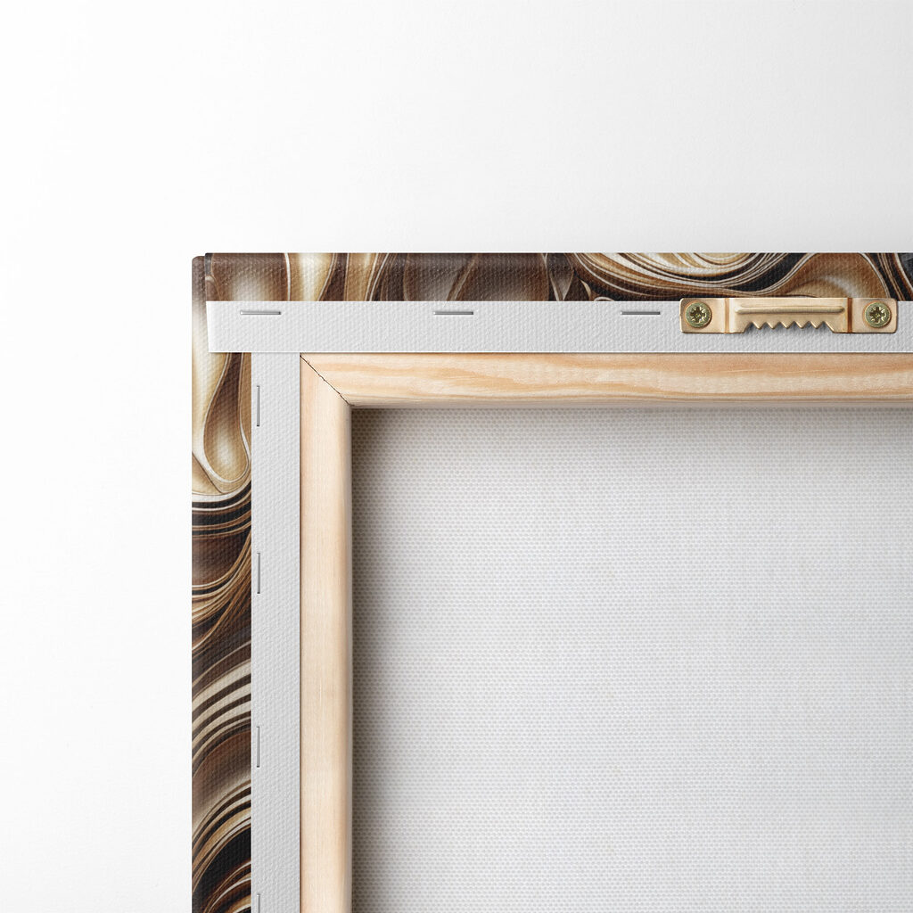 Fleurs bronze sur noir — dos