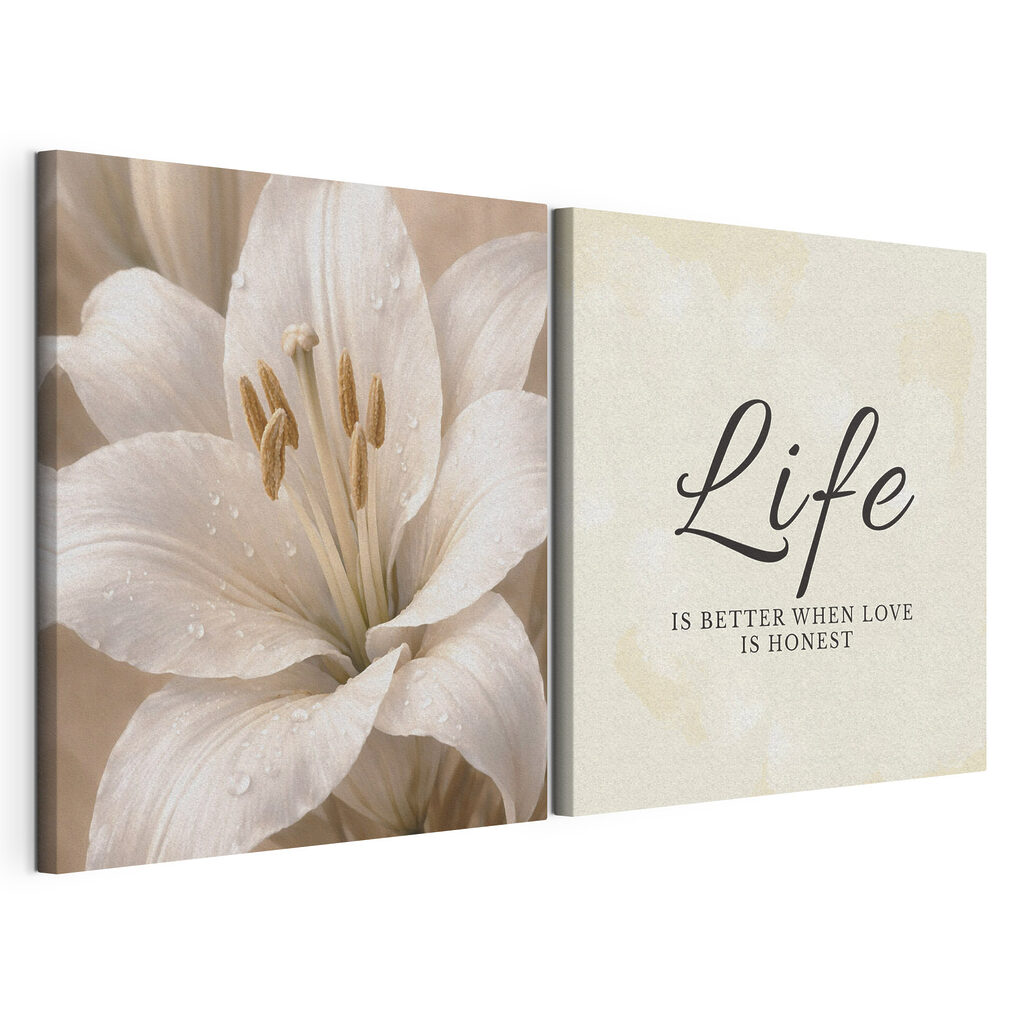 Lys et mots d’amour — vue du produit