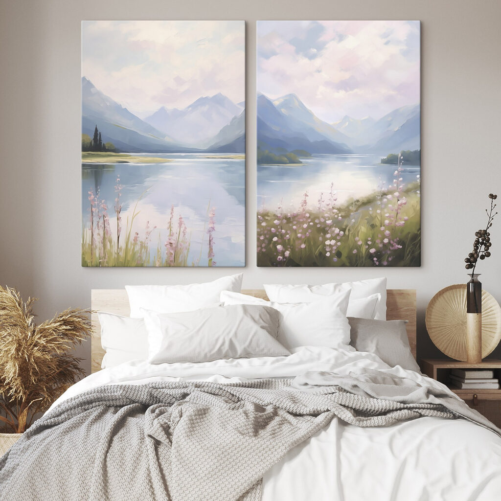 Lac aux rives fleuries — intérieur 2