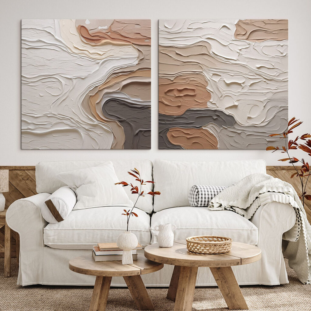 Vagues couleur terre — intérieur 1