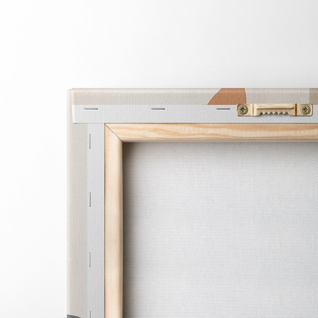 Tiges feuillues et carrés — dos