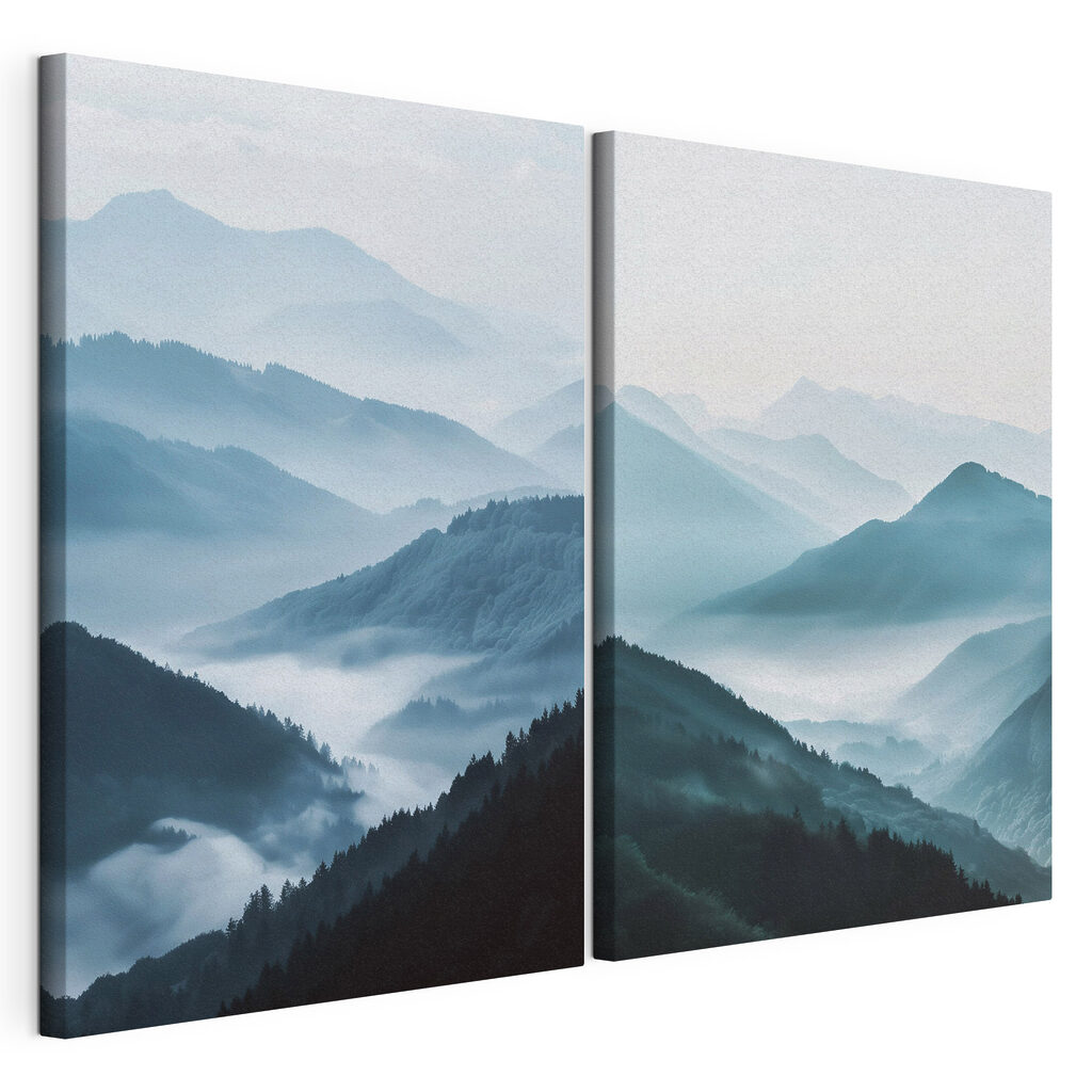 Brume bleue des montagnes — vue du produit