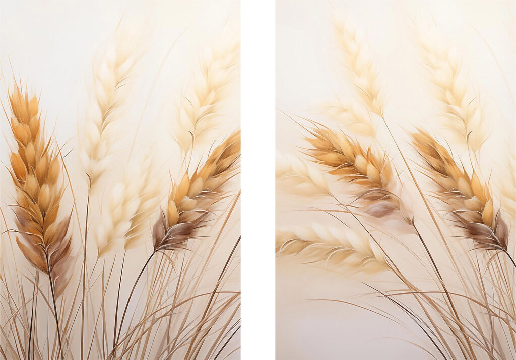 Douceur des herbes sèches — motif complet