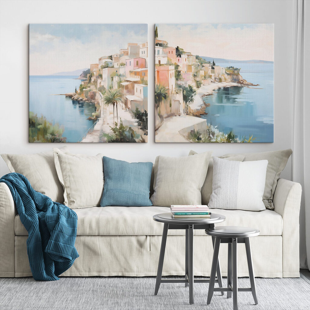 Village sur la côte — intérieur 2