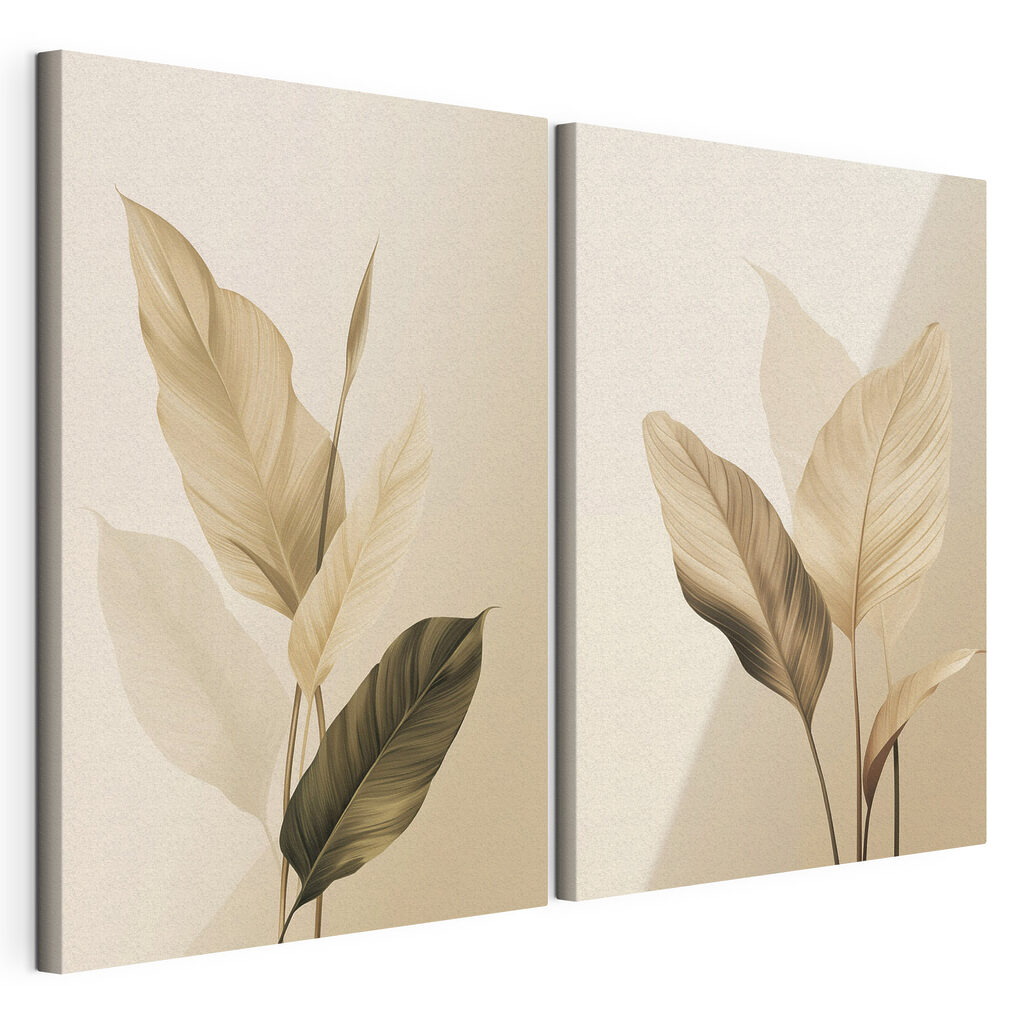 Feuilles baignées de lumière — vue du produit