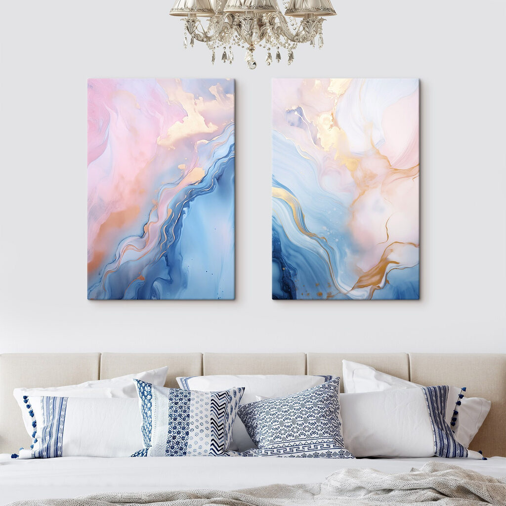 Coulées pastel — intérieur 1