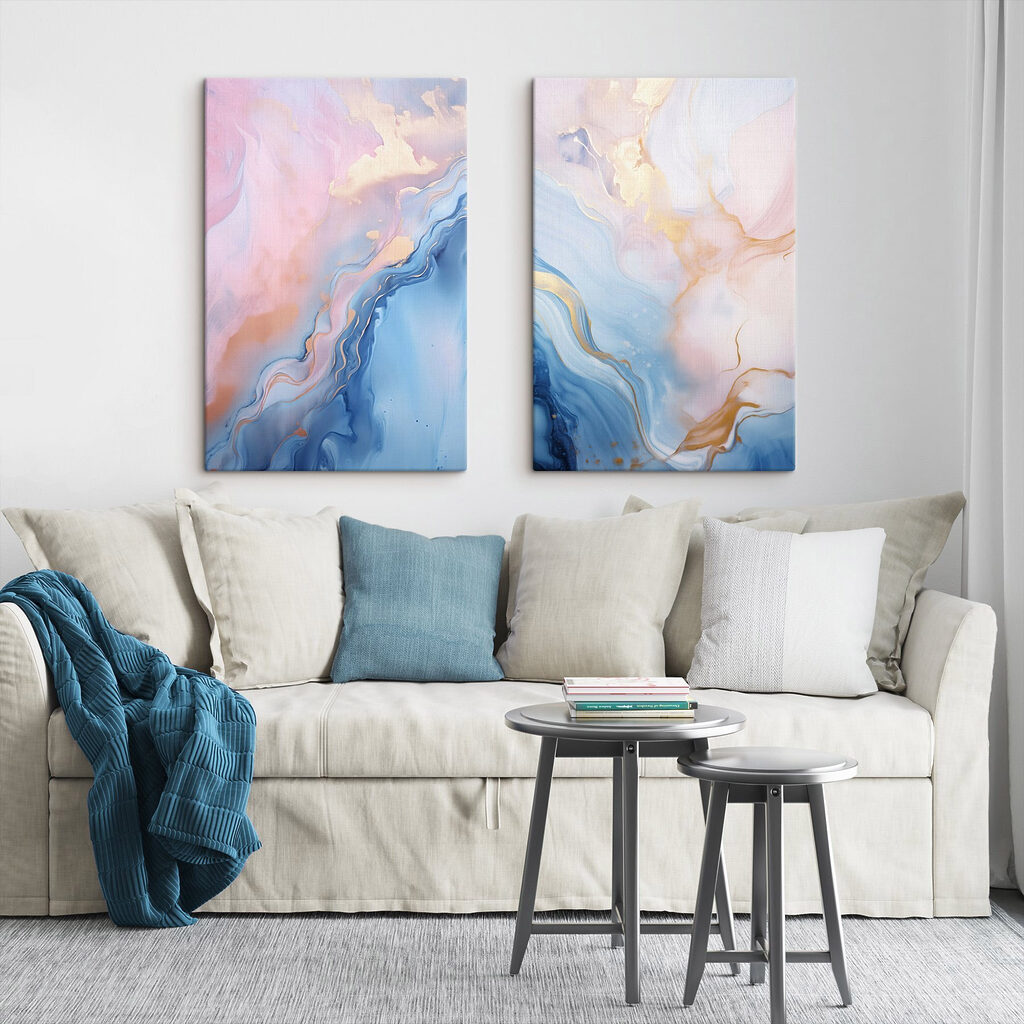 Coulées pastel — intérieur 2
