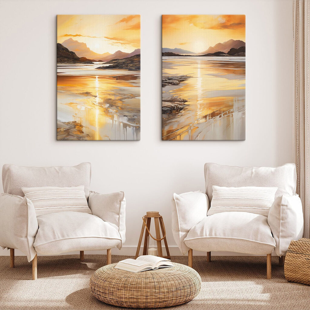 Sable mouillé au soleil — intérieur 1