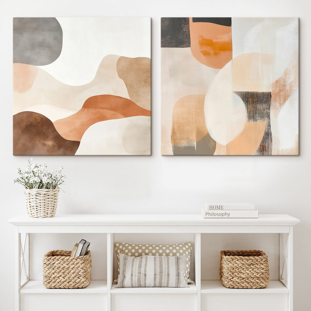 Composition aux tons sable — intérieur 1
