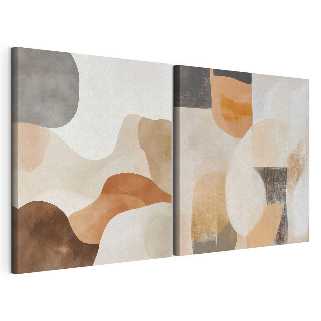 Composition aux tons sable — vue du produit