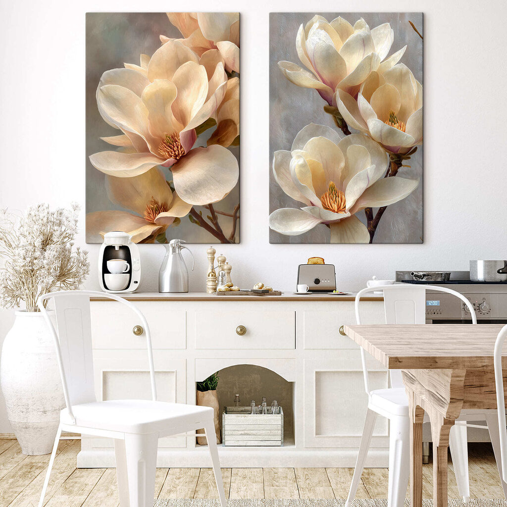 Branches en fleurs dans un intérieur