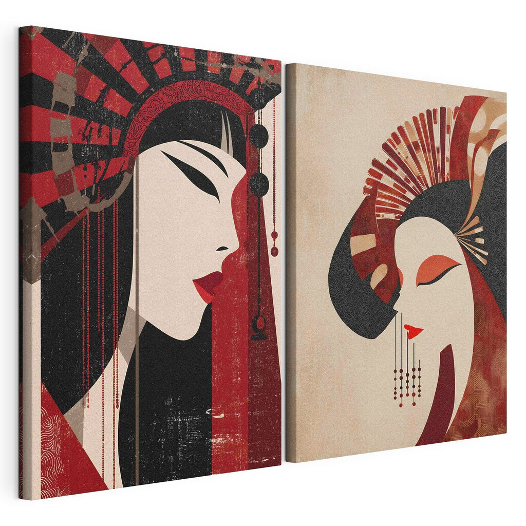 Profils rouge et noir — vue du produit