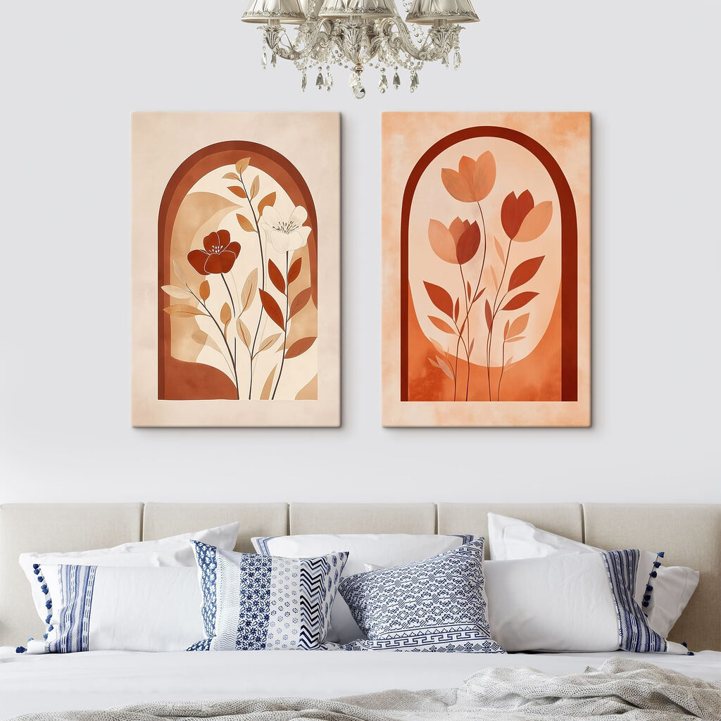 Fleurs sous l’arche — intérieur 2