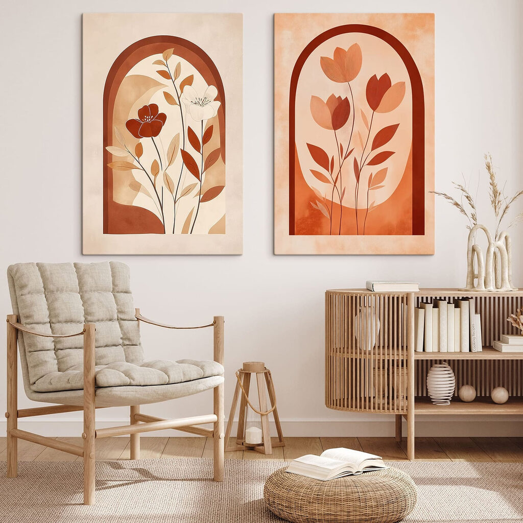 Fleurs sous l’arche — intérieur 1