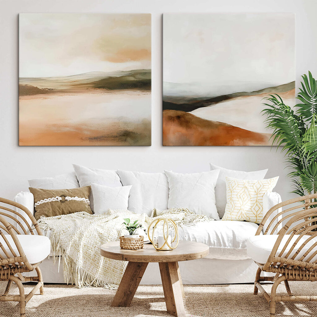 Collines aux tons ocre — intérieur 2