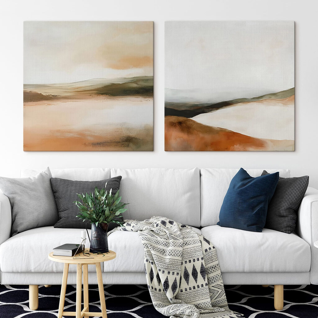 Collines aux tons ocre — intérieur 1