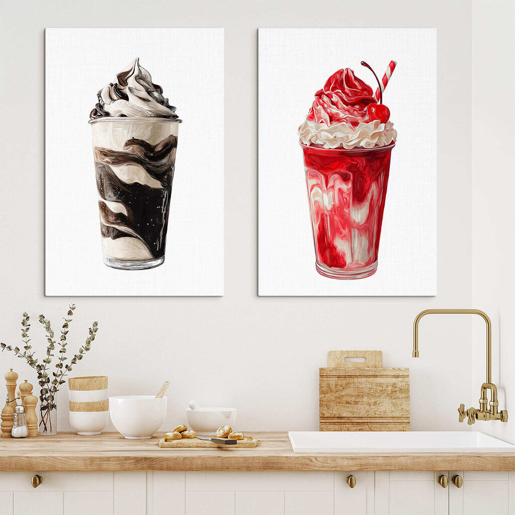 Deux verres gourmands — intérieur 1
