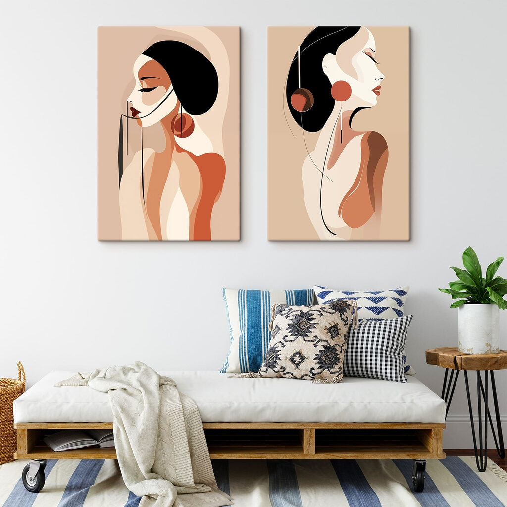 Femme aux boucles d’oreilles — intérieur 2