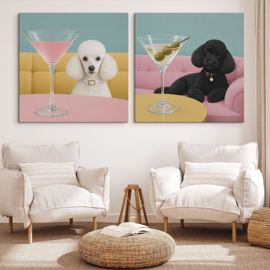 Caniches et martinis — intérieur 2