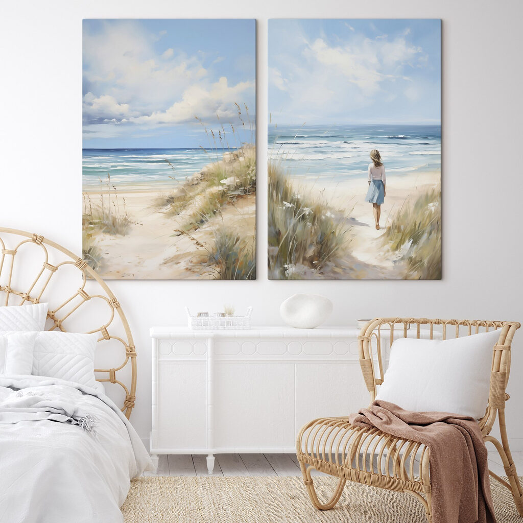 Promenade sur la plage — intérieur 2