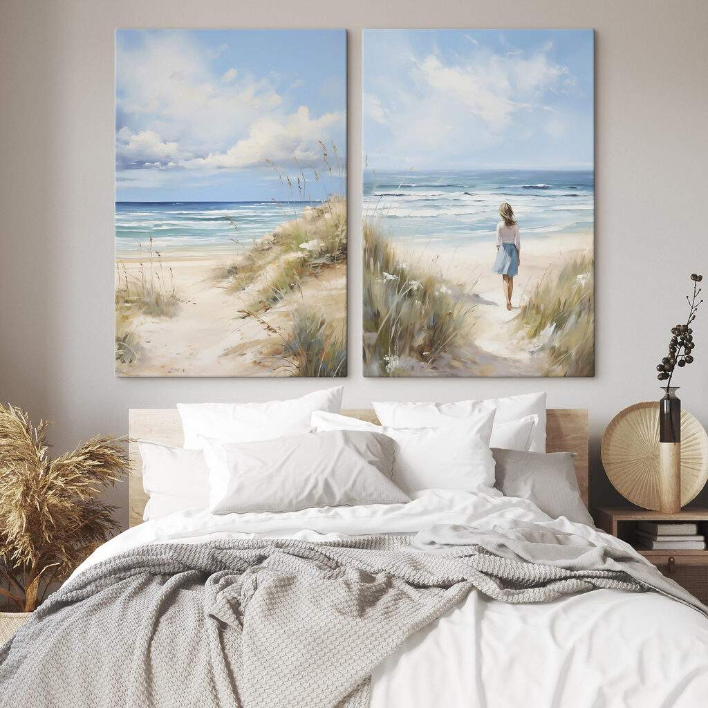 Promenade sur la plage — intérieur 1