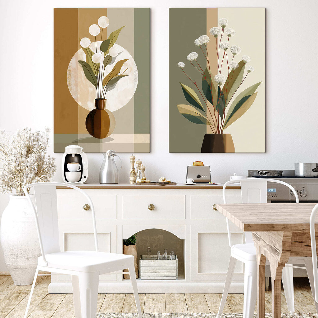 Fleurs pompons — intérieur 2