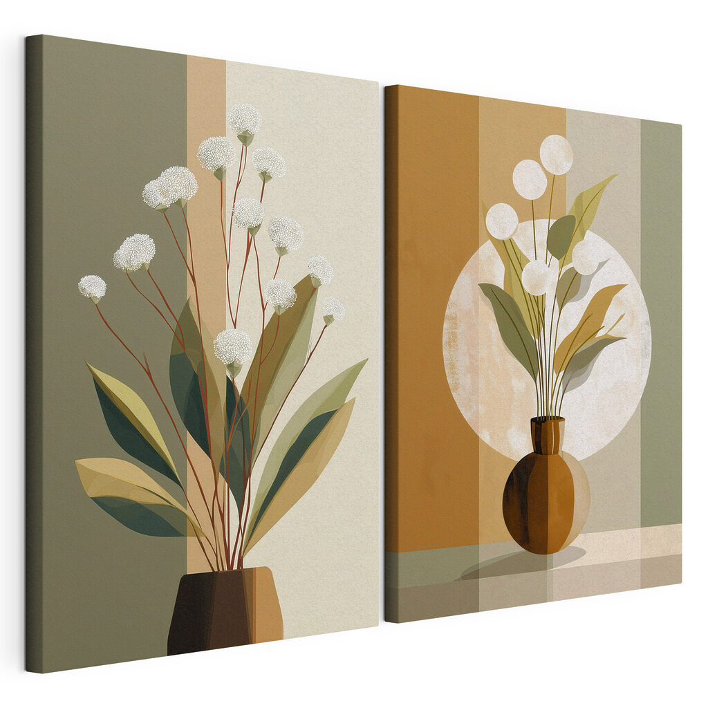 Fleurs pompons — vue du produit