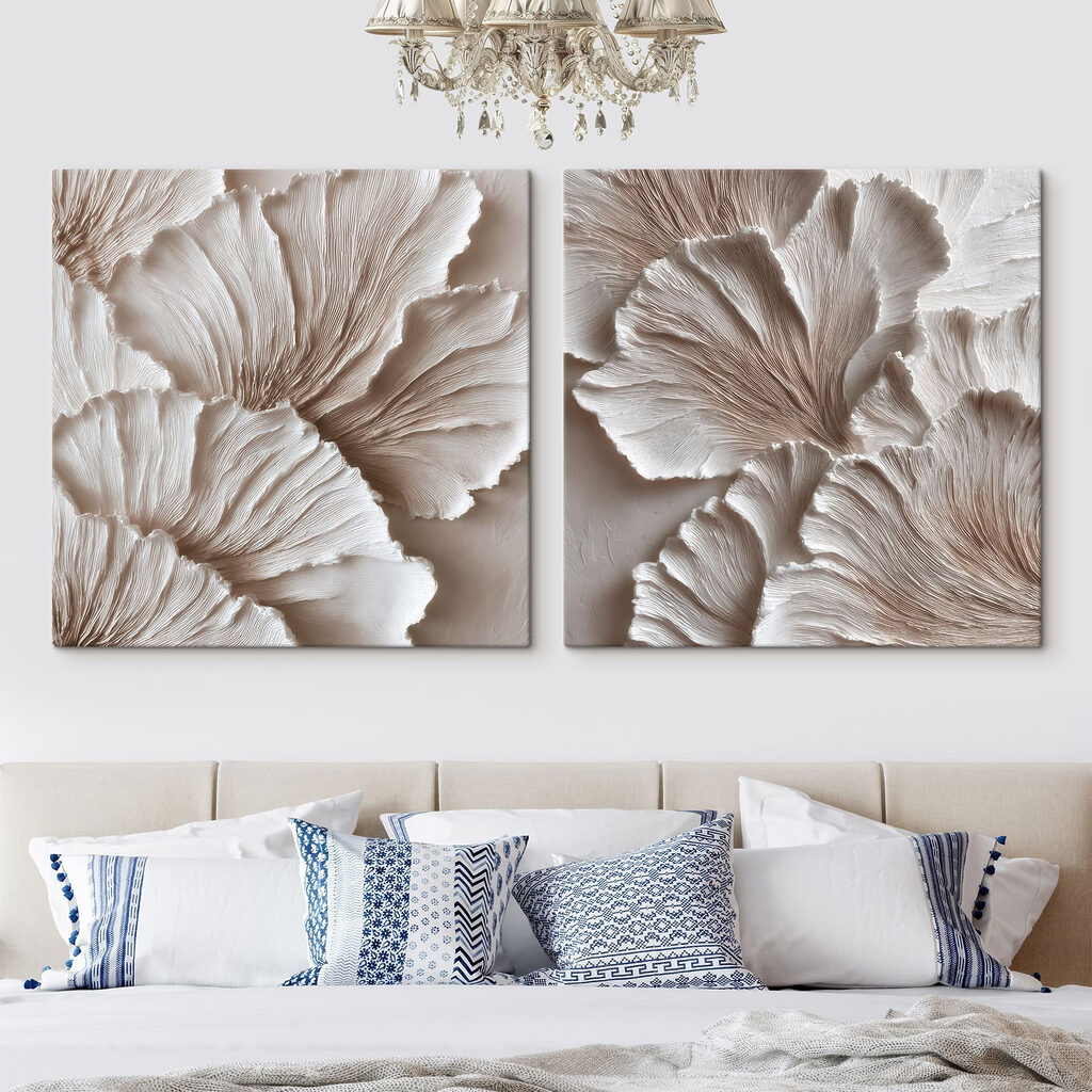 Mer de pétales dans un intérieur