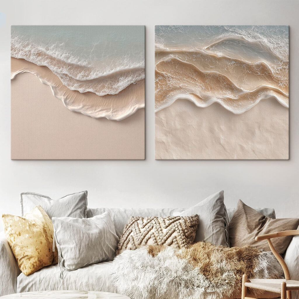 Ressac vu du ciel dans un intérieur