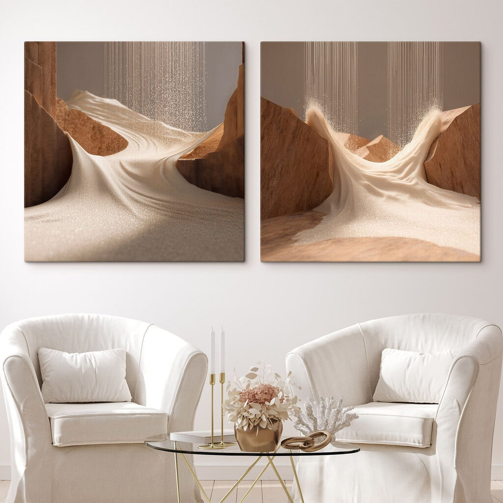 Sable en liberté dans un intérieur