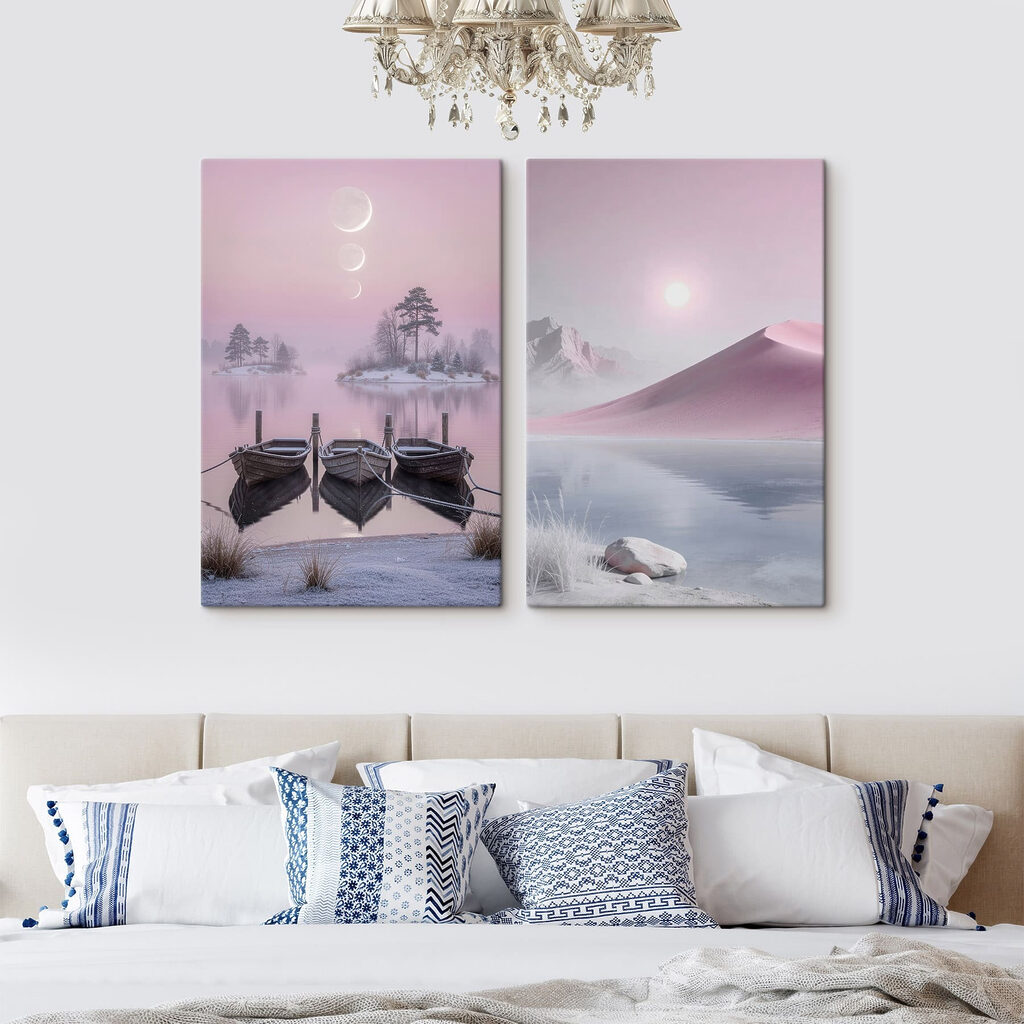 Rêves sur l’eau calme dans un intérieur