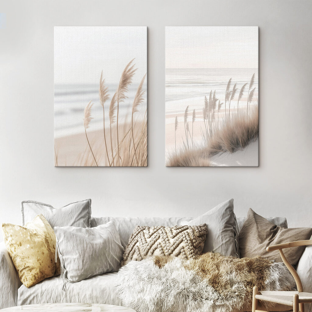 Plage aux tons pâles — intérieur 2