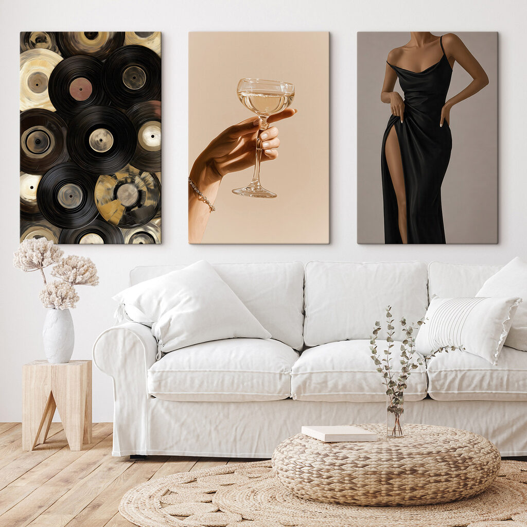 Style et musique dans un intérieur