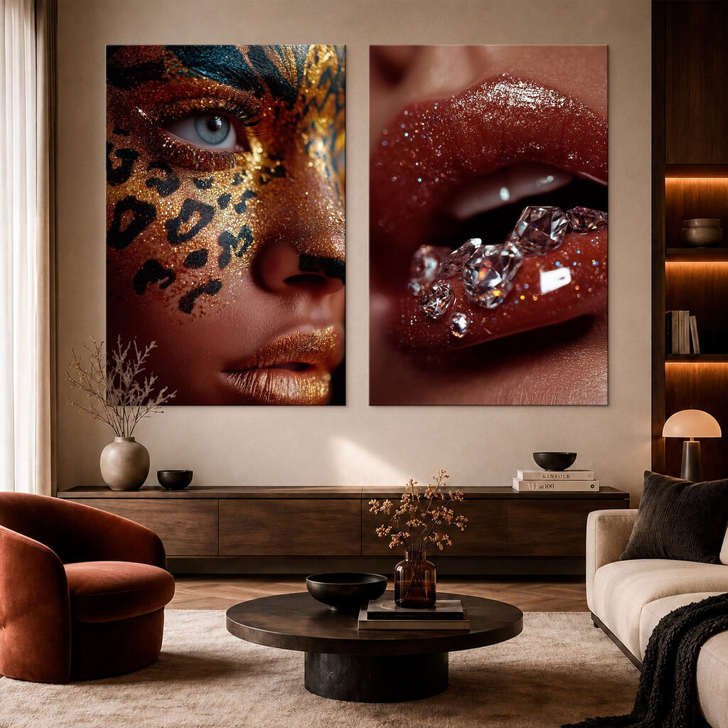 Cristaux et regard félin — intérieur 1