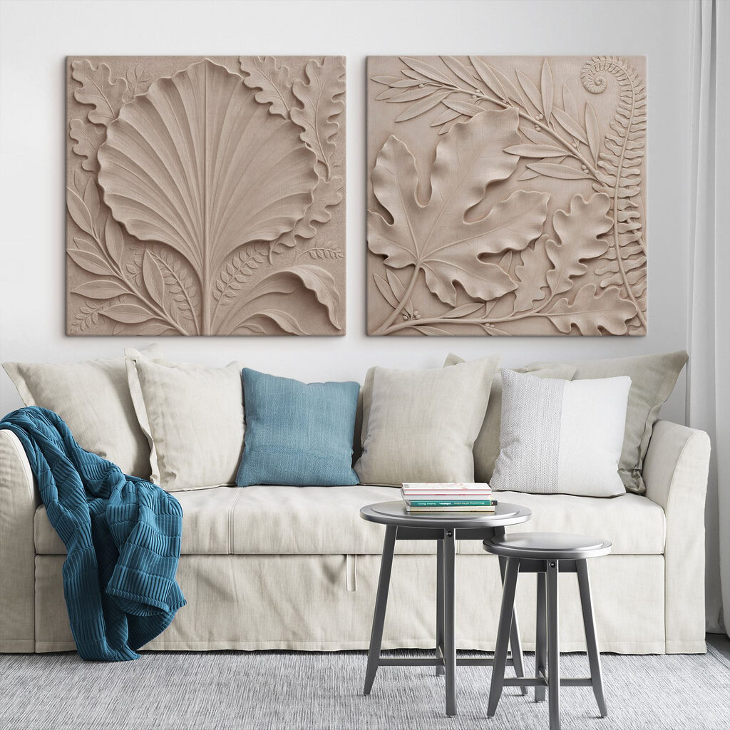 Feuilles aux bords ourlés — intérieur 2