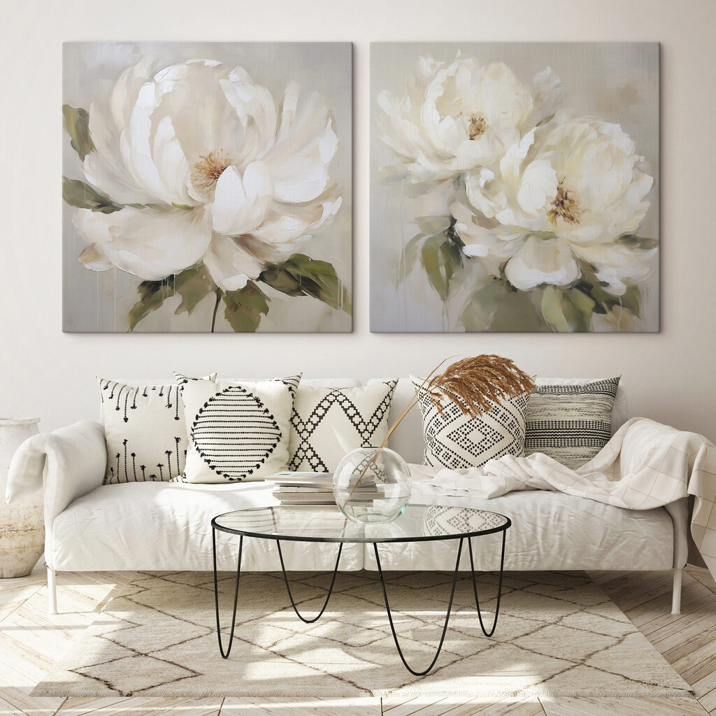 Pivoines dans l’ombre douce — intérieur 2