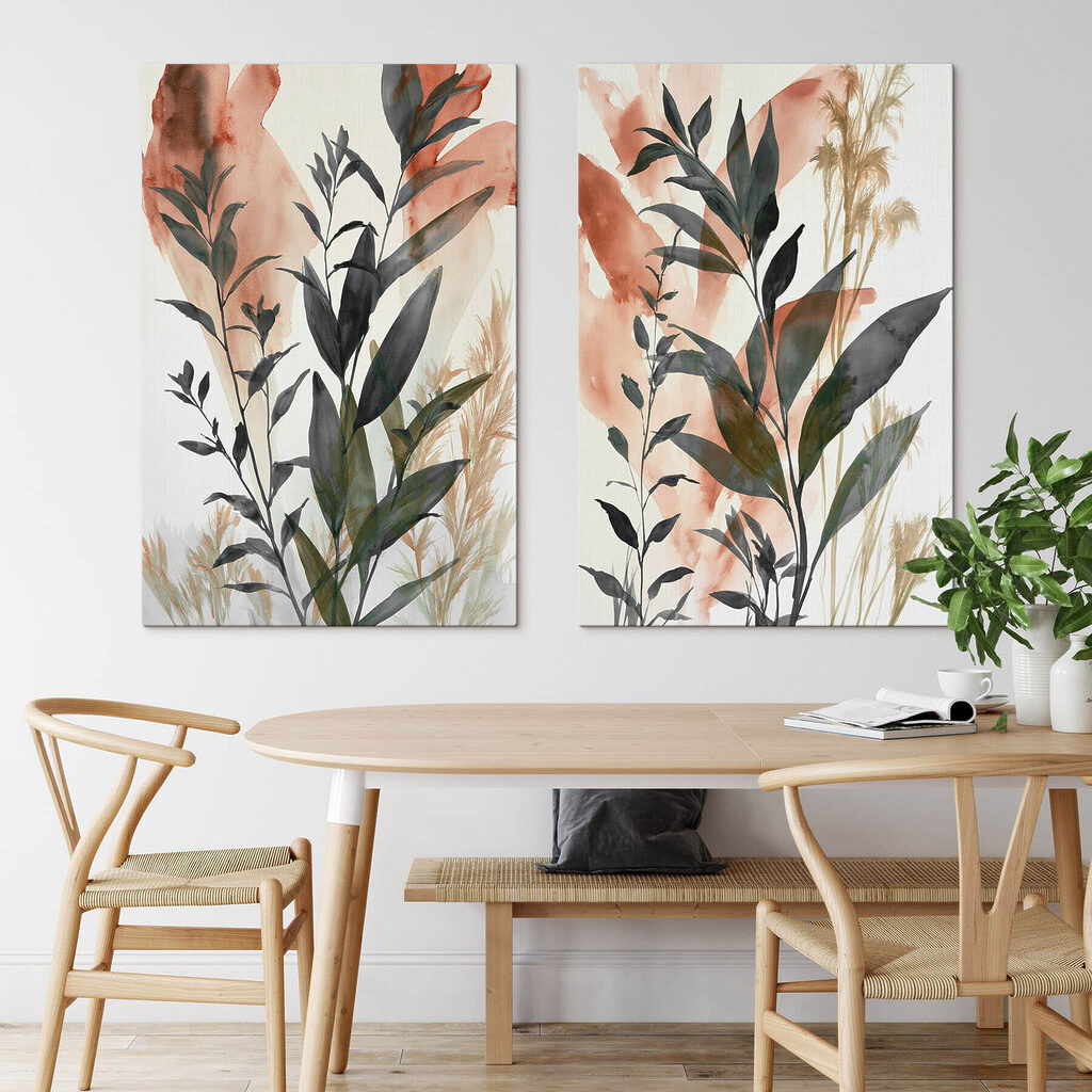 Rameaux sur touches pêche — intérieur 2