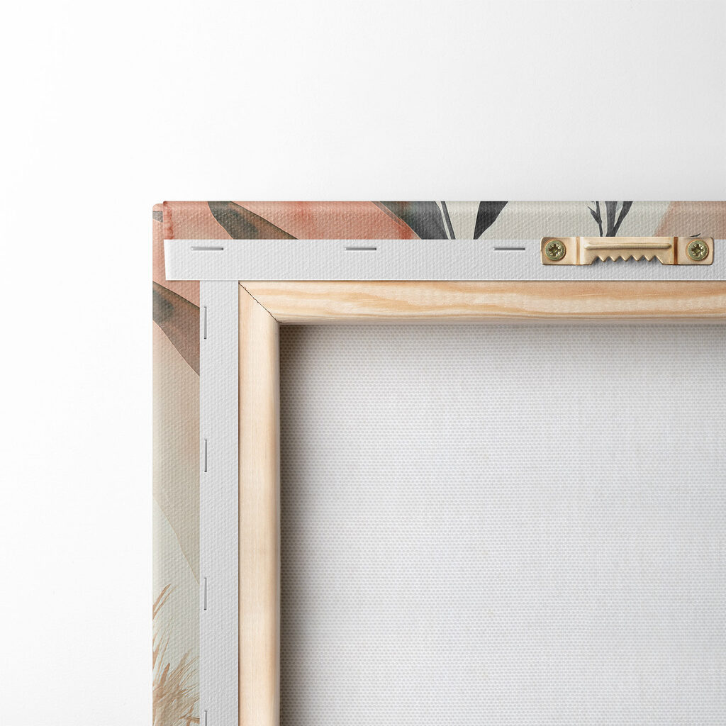 Rameaux sur touches pêche — dos