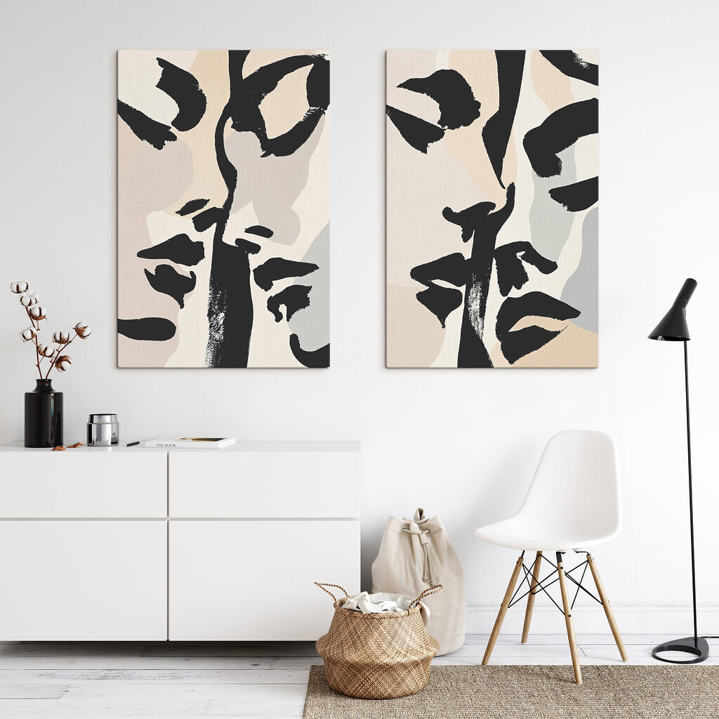 Visages calligraphiés — intérieur 2