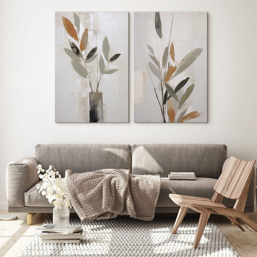 Rameaux et vases fins — intérieur 1