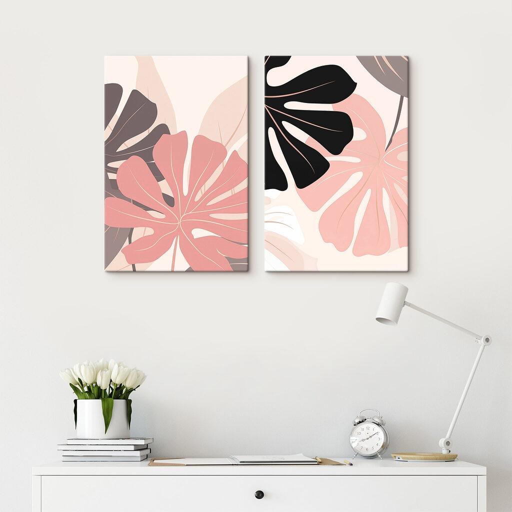 Grandes feuilles graphiques — intérieur 2