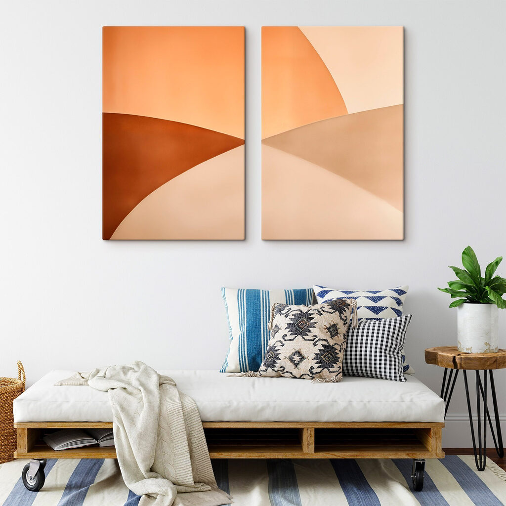 Courbes convergentes dans un intérieur