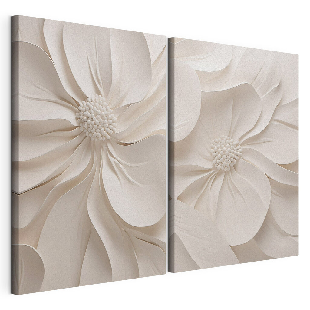 Grandes fleurs blanches — vue du produit